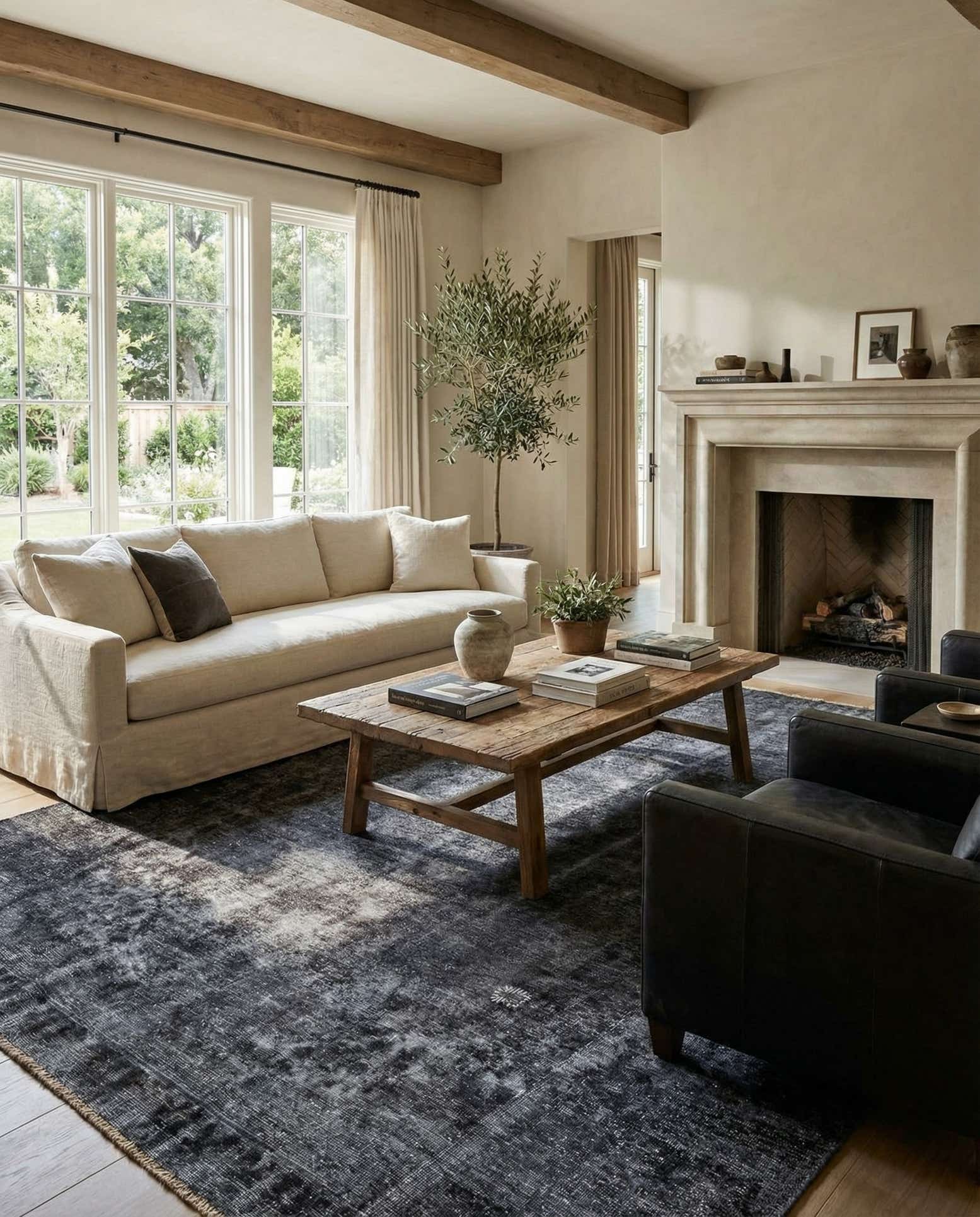 8' 10 x 12' Hand Knotted Ultra Vintage Persian Wool Rug