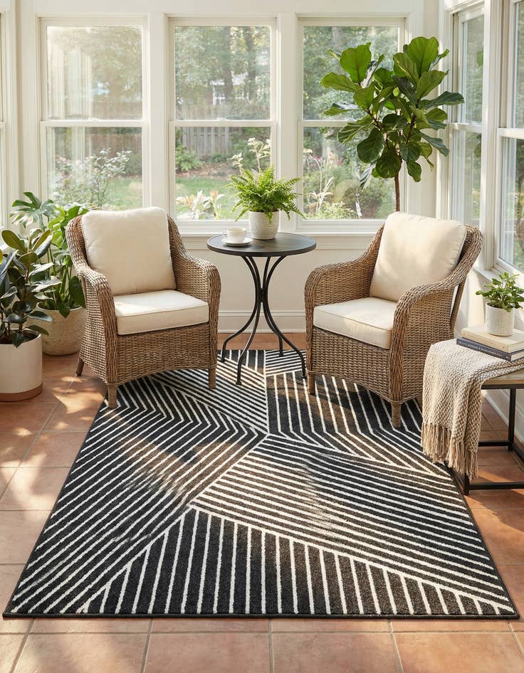 Detail image of 5' x 8' Oslo Rug