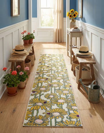 2' 7 x 12' Bloom Runner Rug