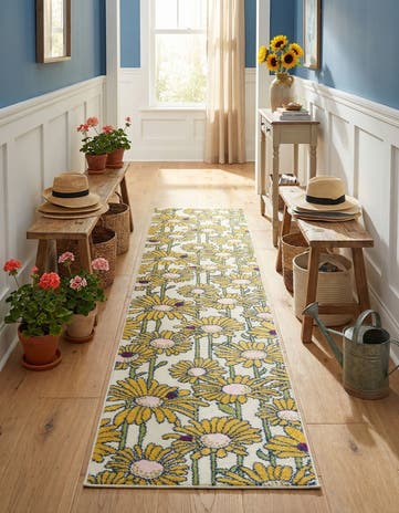 2' 7 x 12' Bloom Runner Rug