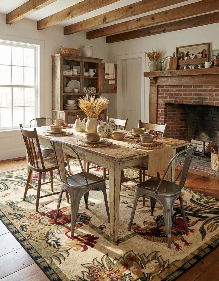 Detail image of 7' 10 x 11' Country Rug