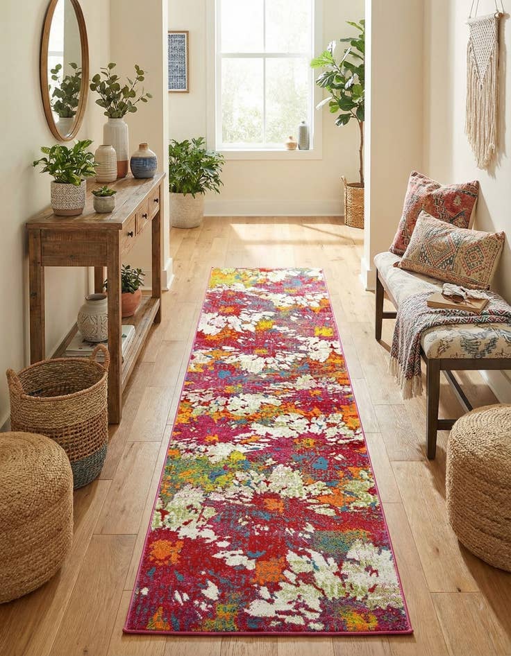 Detail image of 2' 7 x 10' Florence Runner Rug