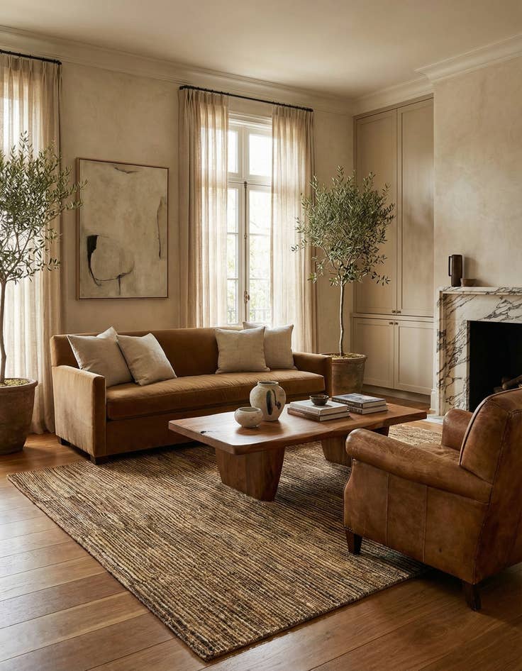 Detail image of 4' 6 x 6' 5 Juma Wool Rug