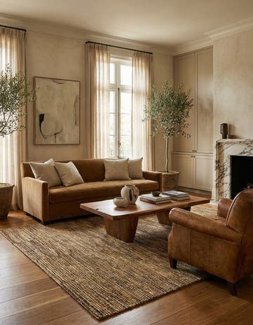 4' 6 x 6' 5 Juma Wool Rug