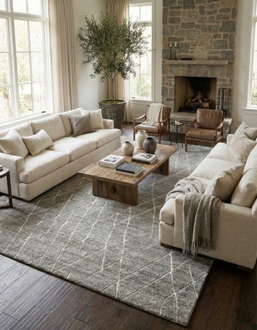 12' x 16' 1 Atlas Moroccan Wool Rug