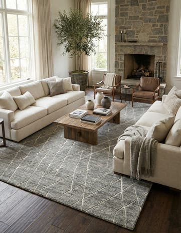 12' x 16' 1 Atlas Moroccan Wool Rug