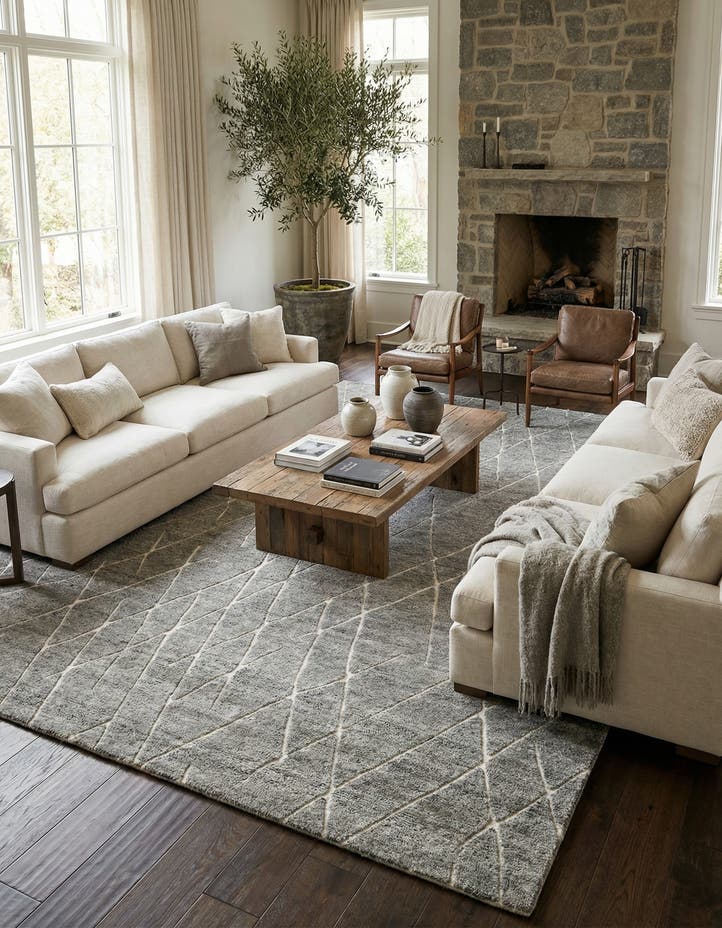 12' x 16' 1 Atlas Moroccan Wool Rug