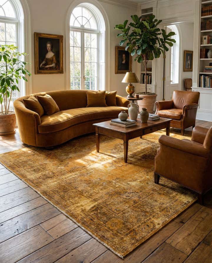 9' 9 x 12' 10 Hand Knotted Ultra Vintage Persian Wool Rug