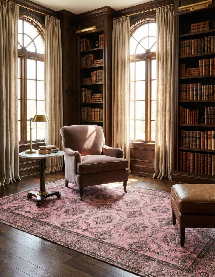 Detail image of 5' x 8' 5 Ultra Vintage Wool Rug