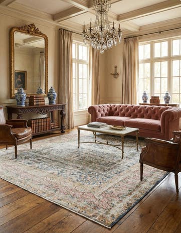 9' 7 x 12' 5 Vintage Royal Wool Rug