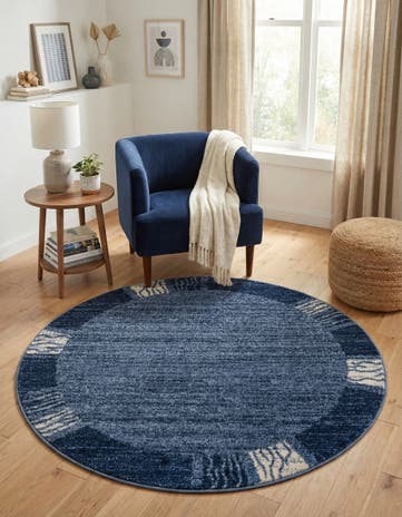 4' x 4' Angelica Round Rug