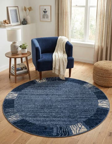 4' x 4' Angelica Round Rug