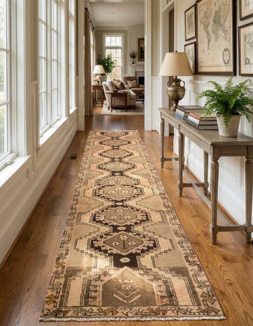 2' 5 x 12' 5 Hamedan Runner Rug