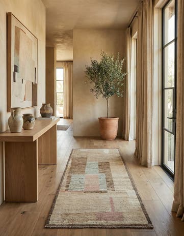 3' x 8' 11 Hand Knotted Beni Marok Rug