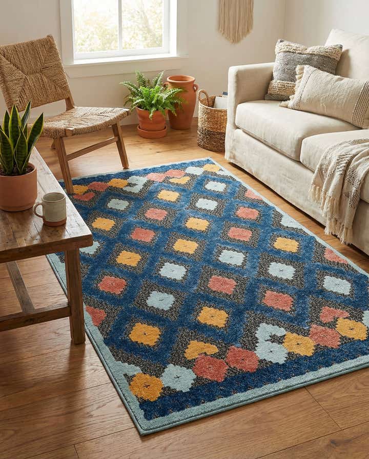 4' x 6' Easy-Clean Belize Indoor / Outdoor Rug