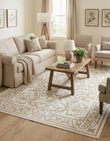 Snow White Hermitage Rug
