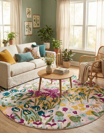 10' x 10' Bloom Round Rug