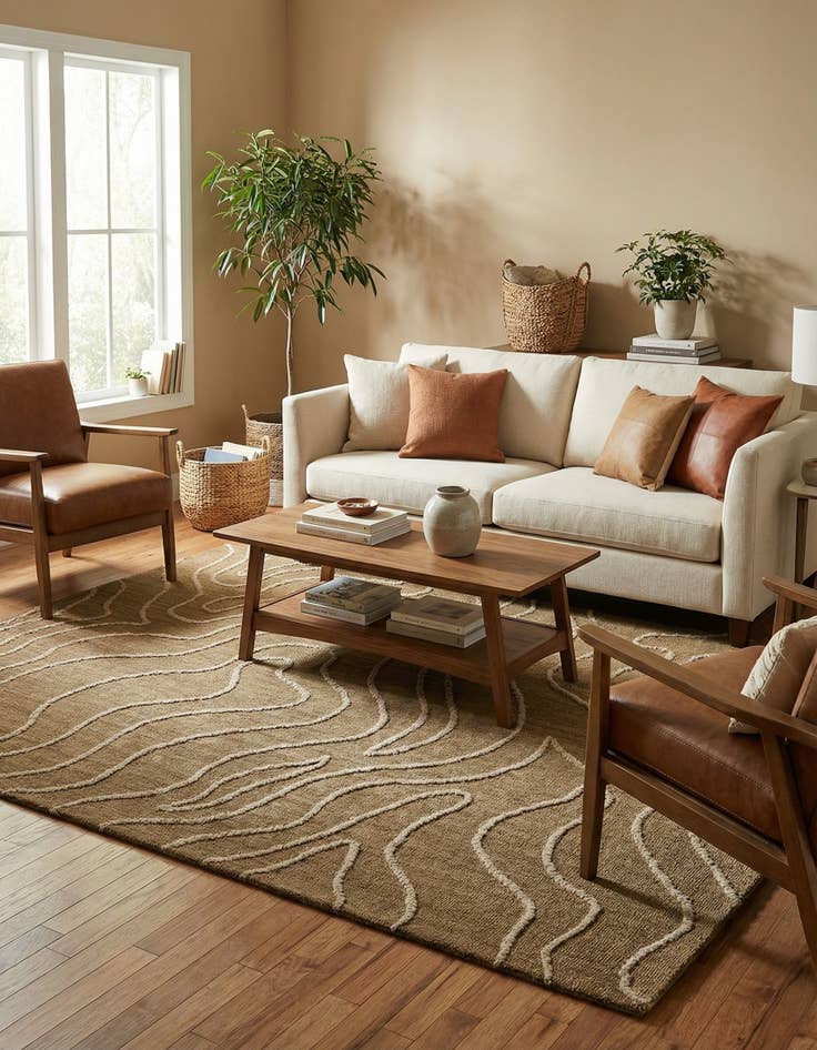 Detail image of  5' x 7' 10 Luna Rug