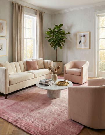 6' 6 x 9' 11 Hand Knotted Darya Wool Rug