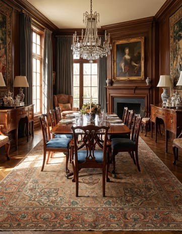 7' 8 x 11' 1 Hand Knotted Kashan Persian Wool Rug