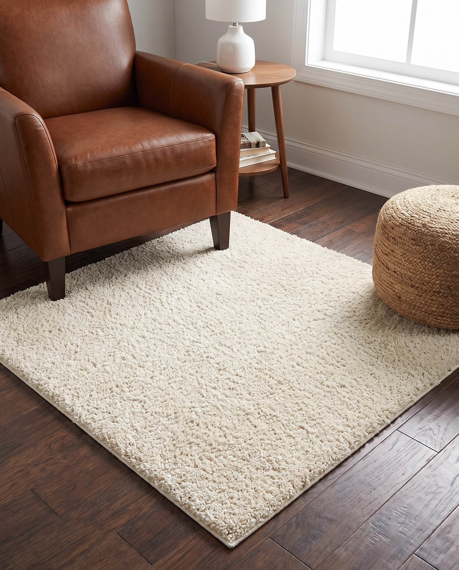 3' 3 x 3' 3 Everyday Shag Square Rug