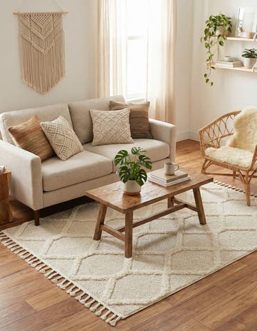 Ivory Boho Rug