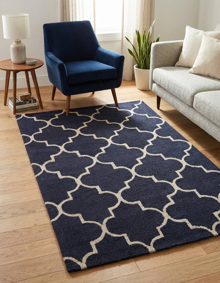 Detail image of 4' x 6' Luna Rug