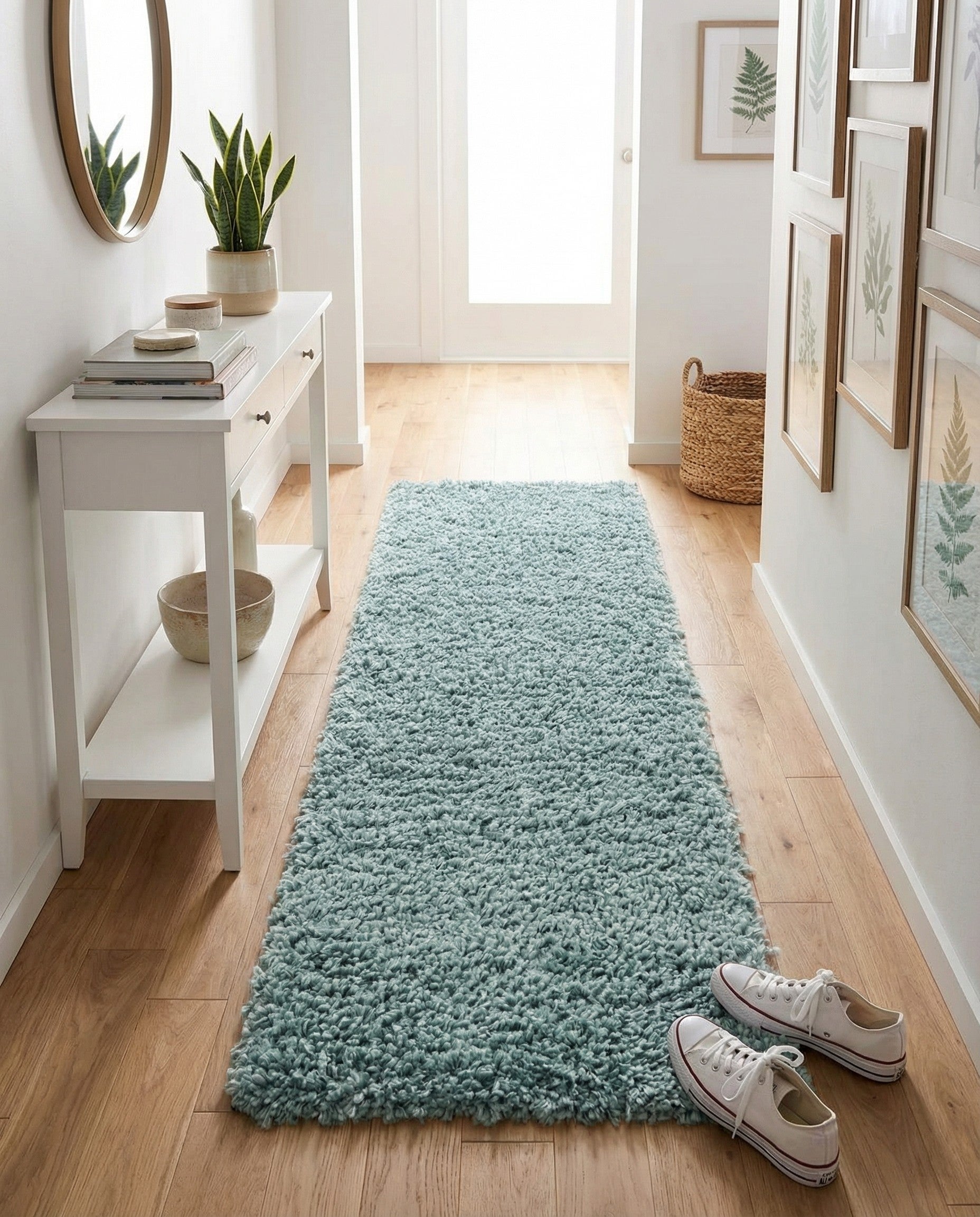  2' x 7' Zermatt Shag Runner Rug