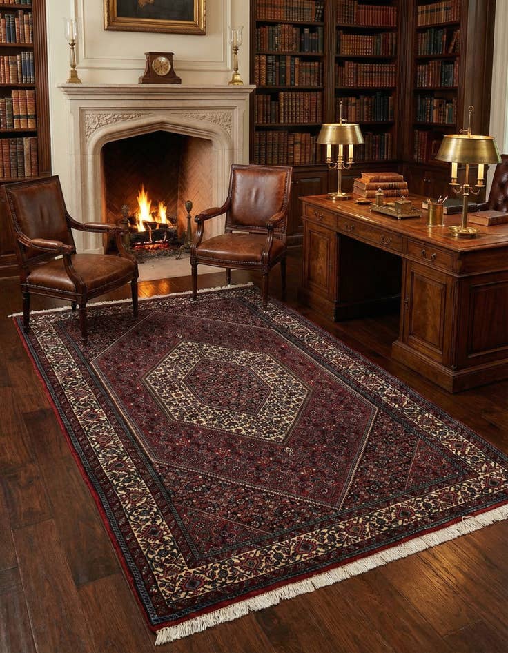 Detail image of 3' 8 x 6' 1 Bidjar Wool Rug