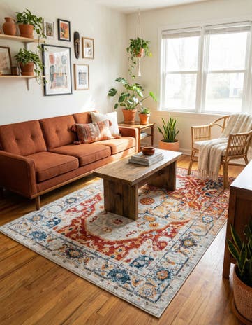 5' 3 x 8' Madeline Vintage Rug