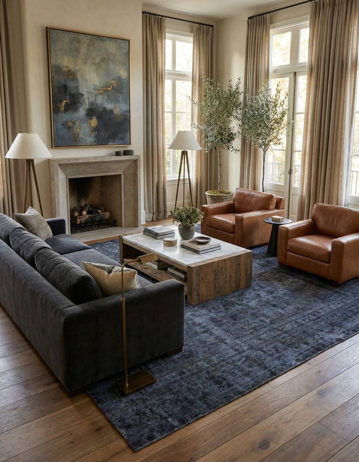 Detail image of 9' 1 x 13' 4  Hand Knotted Ultra Vintage Persian Wool Rug