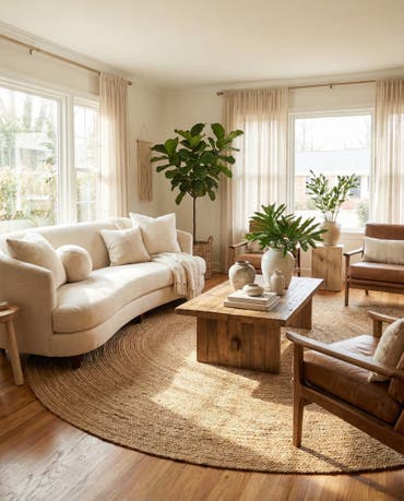  10' 2 x 10' 2  Hand Braided Jute Luxe Round Rug