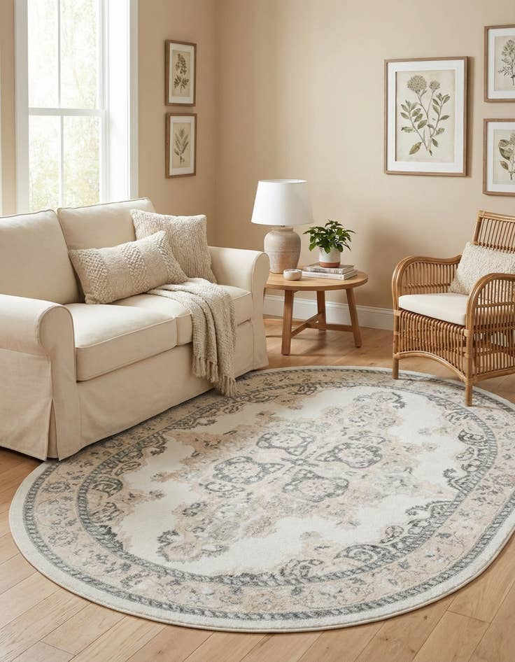 Detail image of 7' 10 x 10' Parker Oval Rug