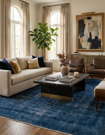 8' 10 x 11' 7 Hand Knotted Ultra Vintage Persian Wool Rug