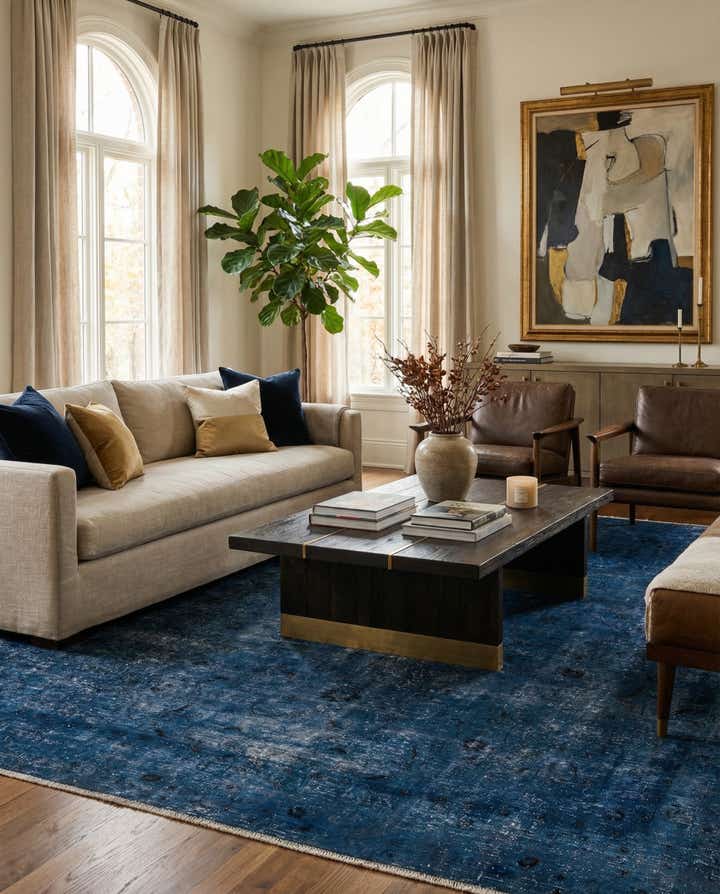 8' 10 x 11' 7 Hand Knotted Ultra Vintage Persian Wool Rug