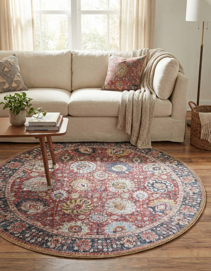 Detail image of 2' x 2' Timeless Round Rug