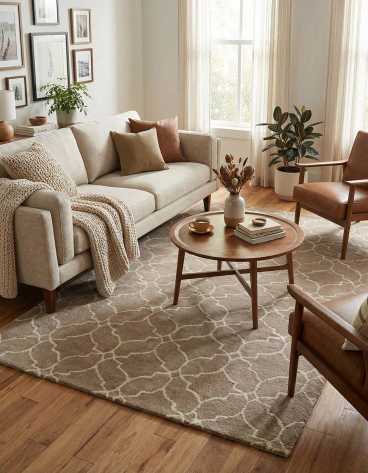 Detail image of 5' x 8' Luna Rug