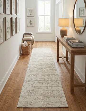 Ivory Finsbury Runner Rug