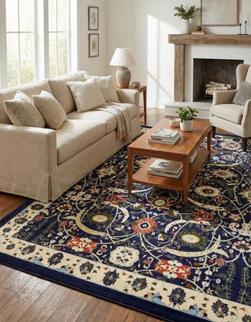 10' x 13' Isfahan Design Rug
