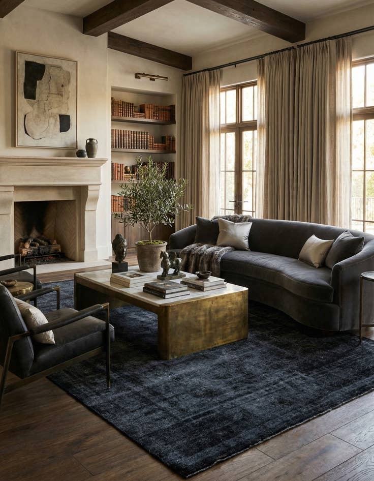 Detail image of 9' 9 x 12' 7  Hand Knotted Ultra Vintage Persian Wool Rug