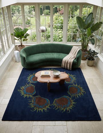 7' 5 x 7' 6 Luna Square Rug