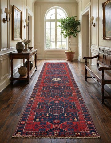 5' 2 x 21' Soumak Runner Rug