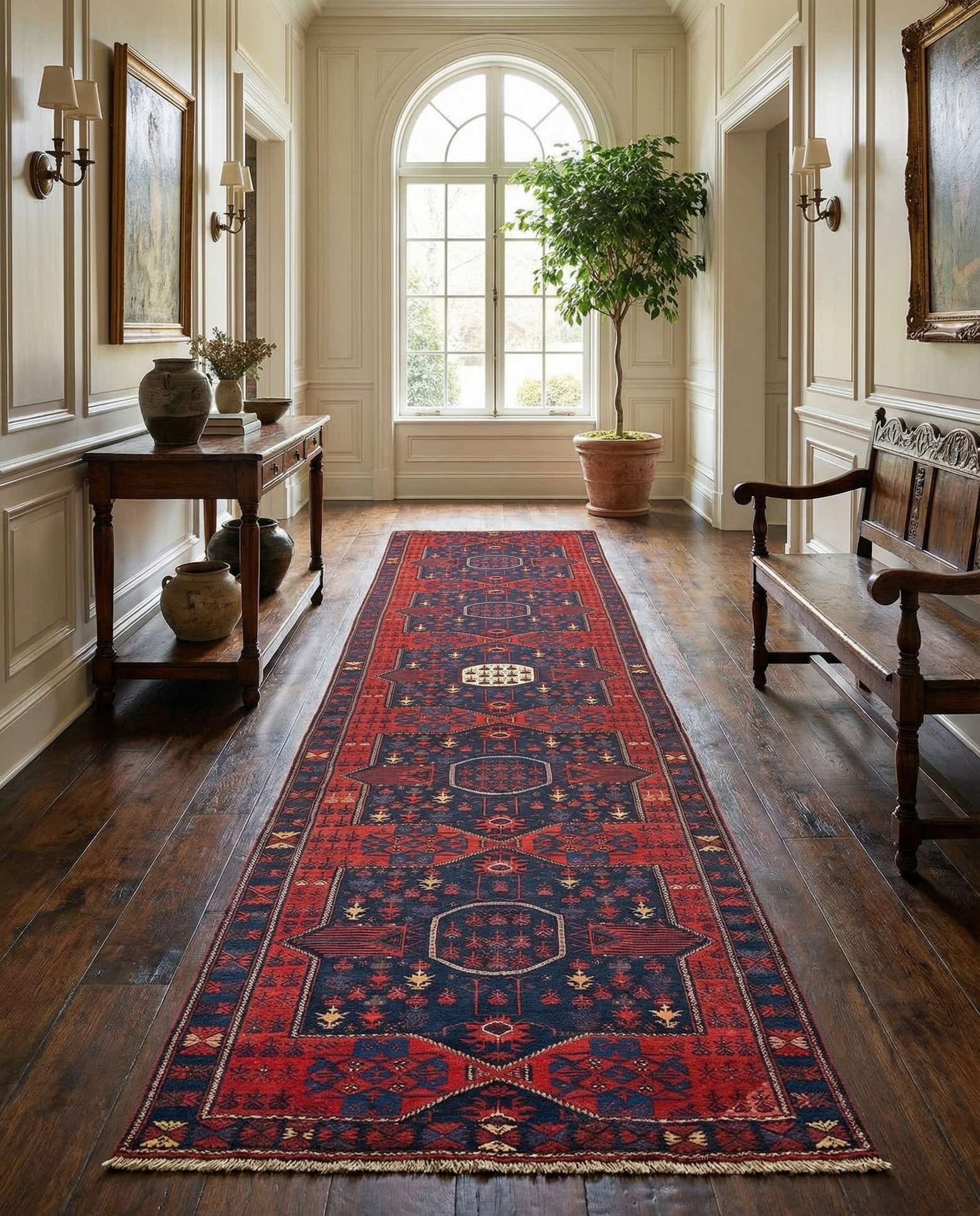 5' 2 x 21' Soumak Runner Rug
