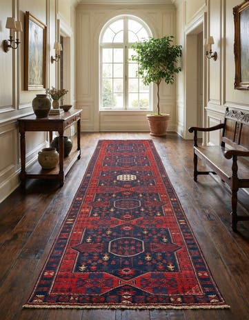 5' 2 x 21' Soumak Runner Rug