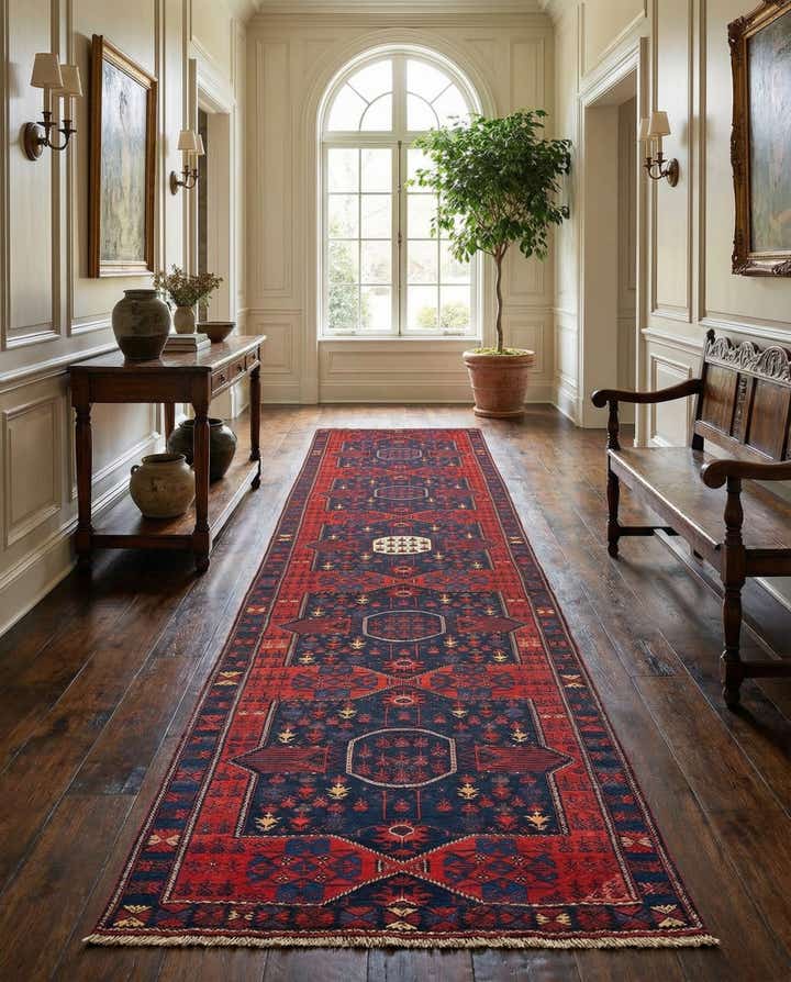 5' 2 x 21' Soumak Runner Rug