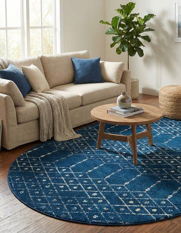 7' 10 x 10' Paxon Trellis Oval Rug
