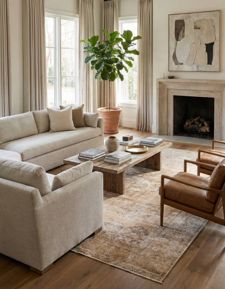 Detail image of 9' 1 x 12' 6  Hand Knotted Ultra Vintage Persian Wool Rug