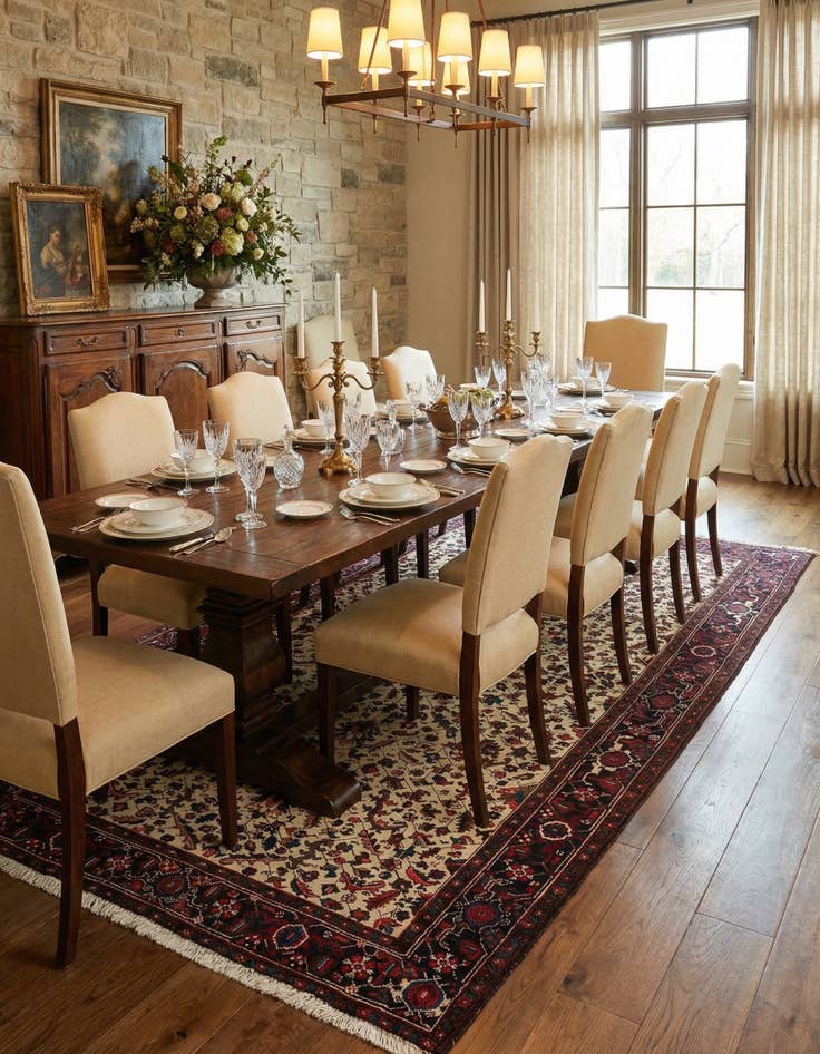 Detail image of 5' 10 x 10' 9 Mehraban Wool Runner Rug