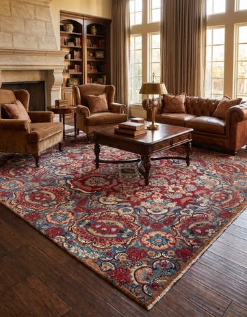 6' 5 x 9' 11 Vintage Royal Rug
