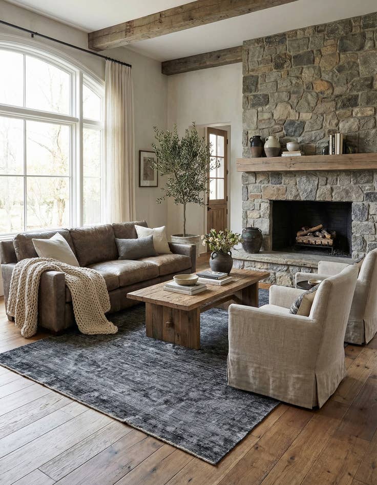 Detail image of 6' x 8' 4 Vintage Rug